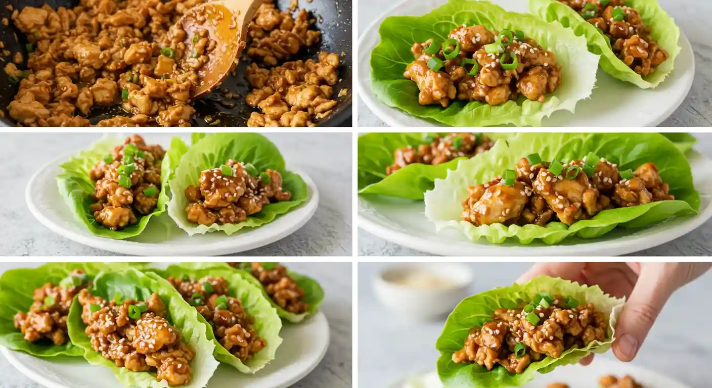 Chicken Lettuce Wraps